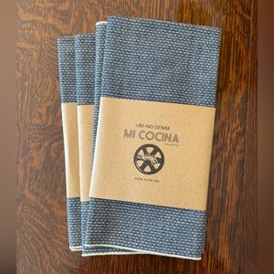 Set of four Mi Cocina napkins
